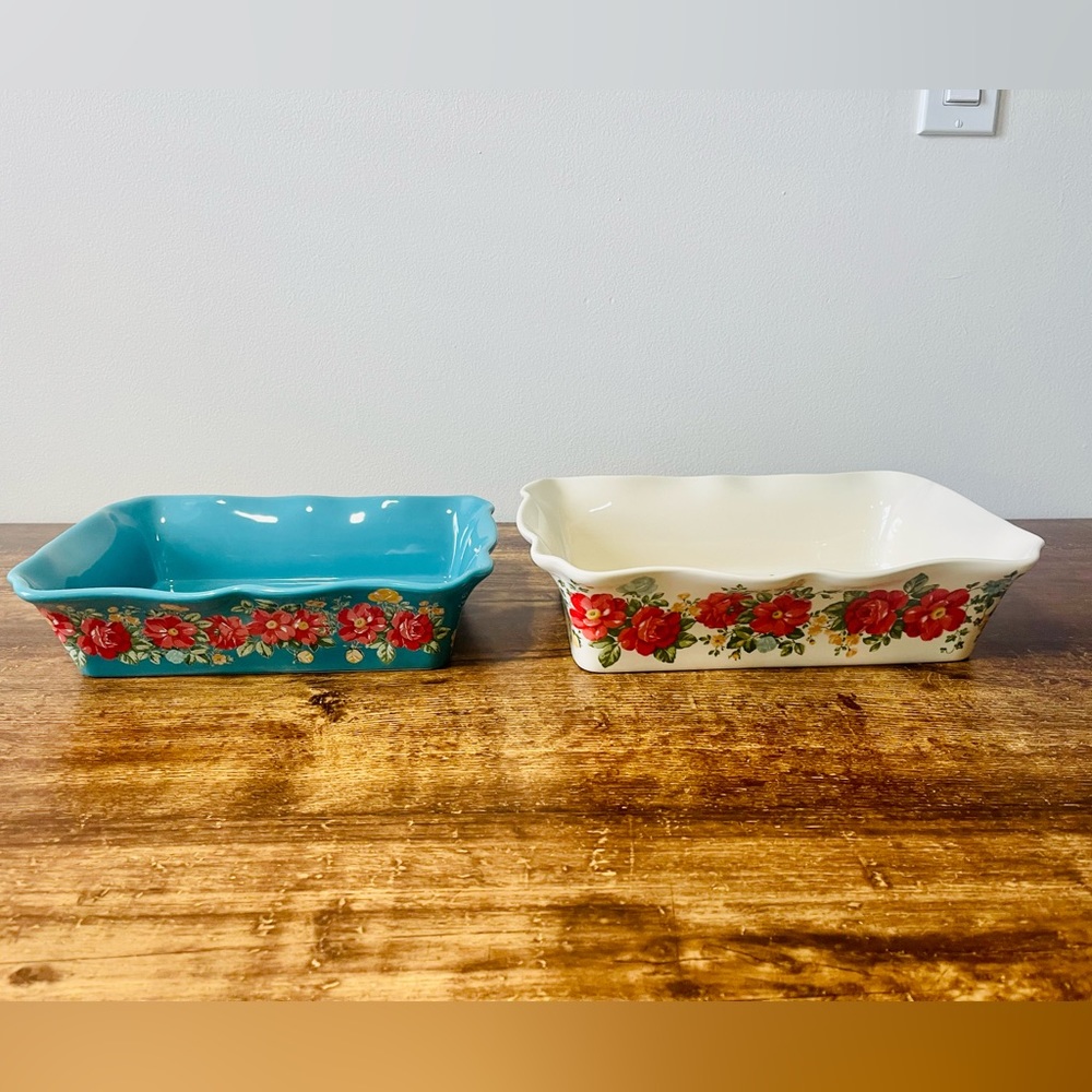 Pioneer Woman Vintage Floral Casserole Dishes